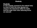 XII - Physics - Elasticity for MT-CET, JEE(MAIN), NEET