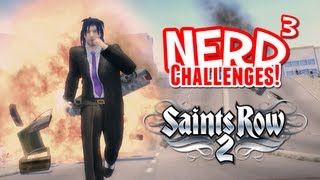 Nerd³ Challenges! Evil Cars! Saints Row 2