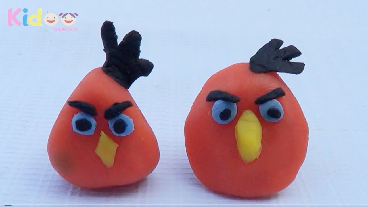 Clay Model Tutorial from Angry Bird Toys with clay Clay Model Tutorial from Angry Bird Toys with clay