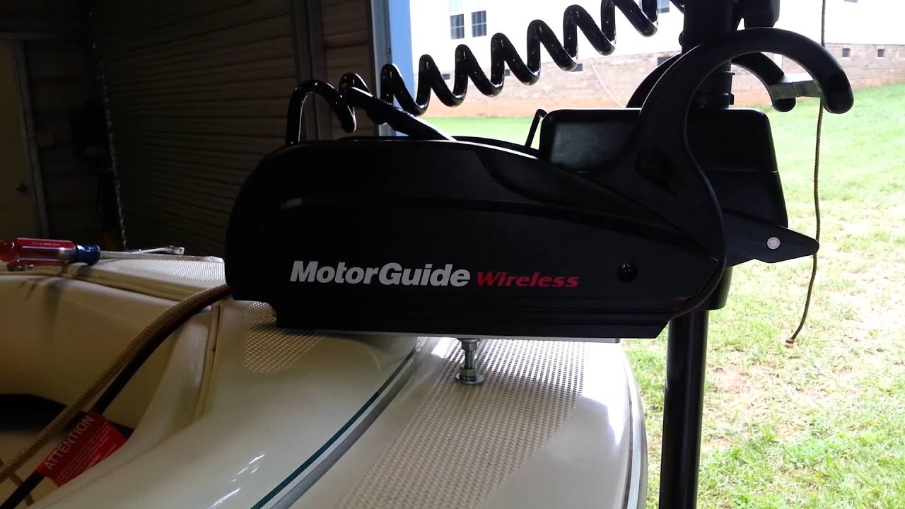 W55 Review Barely Wireless with 55lbs thrust w/54" shaft