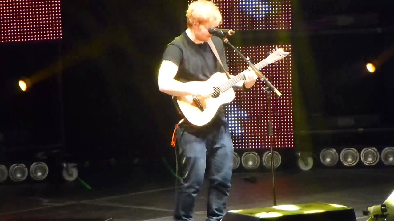 Ed Sheeran - Gold Rush - Madison Garden - MSG - October 29, 2013 ...