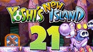 Let's Play Yoshis New Island Part 21: Baby Bowsers Schloss