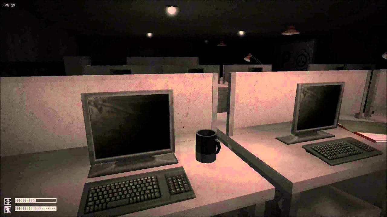 SCP Containment Breach, The Slender mod, full game. - YouTube