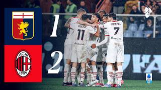 From 1-0 to 1-2 in two minutes! | Genoa 1-2 AC Milan | Highlights Serie A