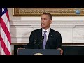 President Obama Speaks on Reopening the Government
