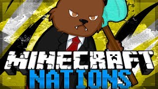 COMMANDER JEROME Minecraft Nations Minigame w/ Bashur and NoahCraft