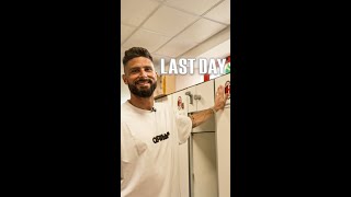 Giroud's last visit to Milanello | #Shorts