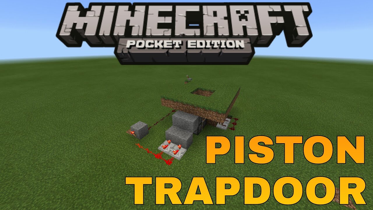 Minecraft 2x2 Hidden Two Way Trapdoor Pe Video Novostink