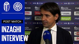 BOLOGNA 2-1 INTER | SIMONE INZAGHI EXCLUSIVE INTERVIEW [SUB ENG] 🎙️⚫🔵??
