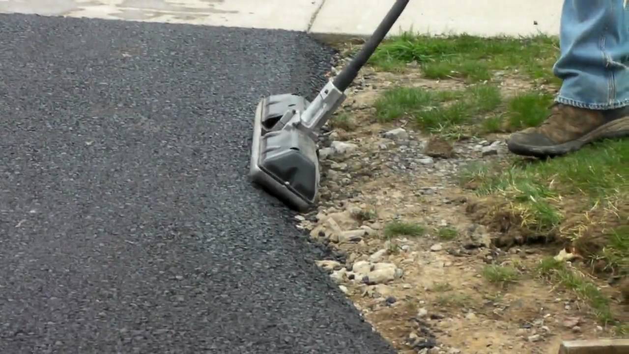Asphalt Edge Tamping Tamping Binder Asphalt Apron YouTube