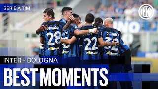 ACE AND LAUTI ON THE STAGE 🏟️? | BEST MOMENTS | INTER-BOLOGNA📹⚫🔵???