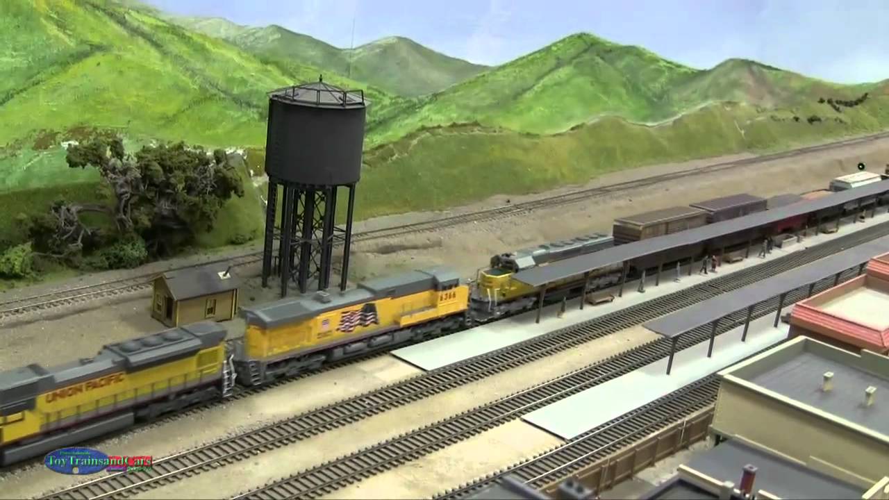 HO scale Model Train 11 - YouTube