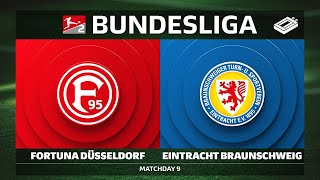 Fortuna Düsseldorf vs. Eintracht Braunschweig | Matchday 9 — Bundesliga 2 2025/26