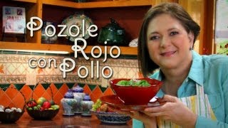 Pozole Rojo con Pollo - Cocina Festiva: Sonia Ortiz