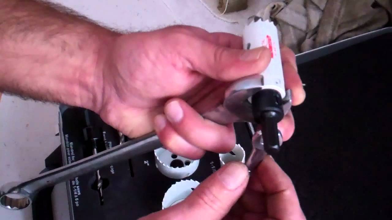 How to use a hole saw YouTube