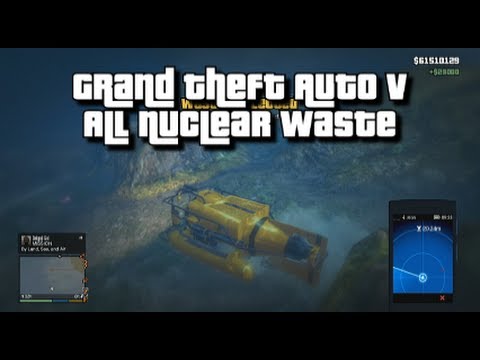 GTA V - All Nuclear Waste - 100% Collectibles Guide - Waste Management