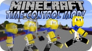 Minecraft TIME CONTROL MOD (MATRIX MOD)