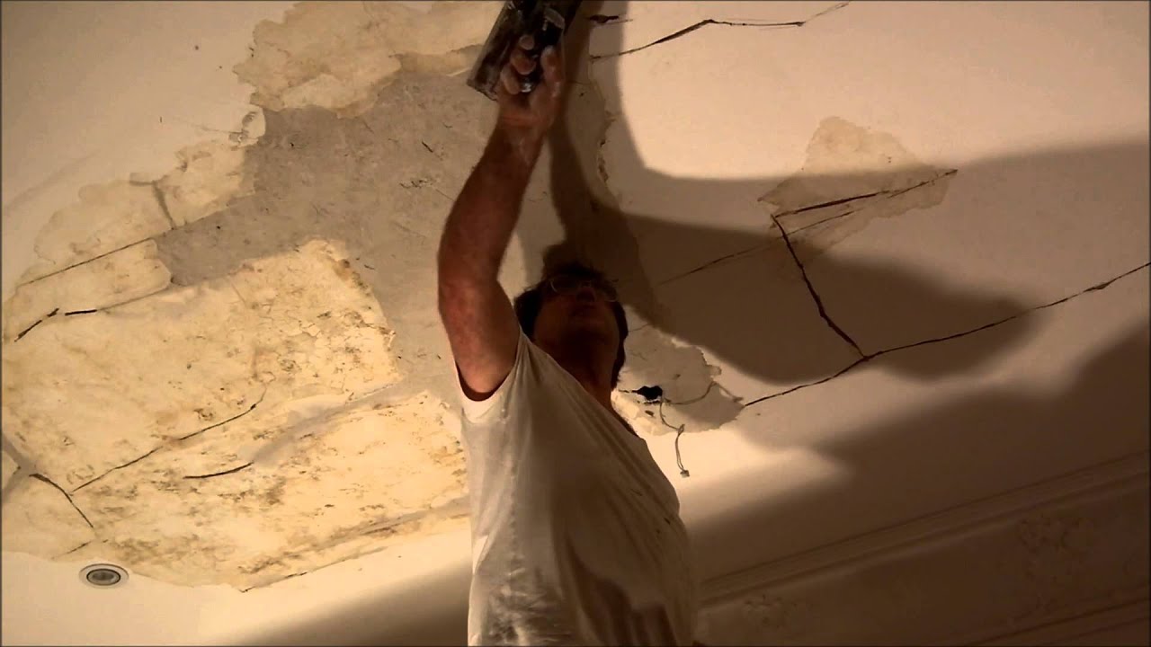 plaster ceiling repair