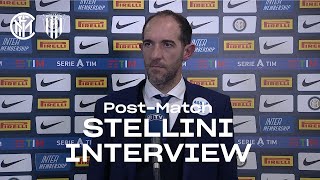 INTER 4-0 BENEVENTO | CRISTIAN STELLINI EXCLUSIVE INTERVIEW: "A positive response today" [SUB ENG]