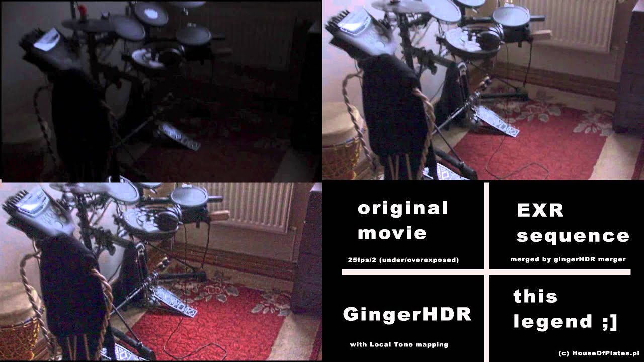 Ginger HDR + Magic LANTERN + Canon 60D = HDR MOVIE TEST - YouTube