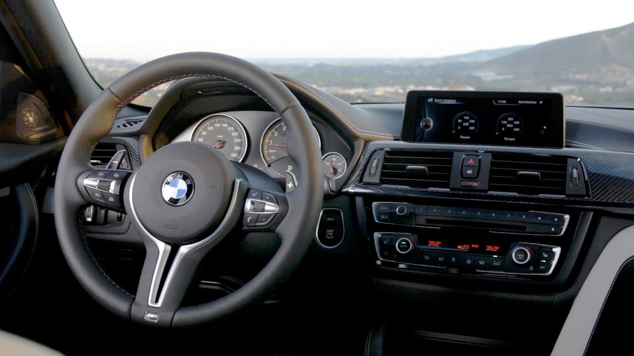 2014 BMW M3 Sedan - INTERIOR - YouTube