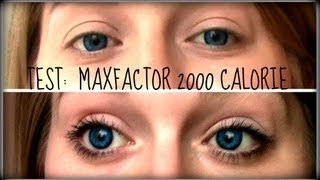 TEST: MaxFactor 2000 Calorie Dramatic Volume