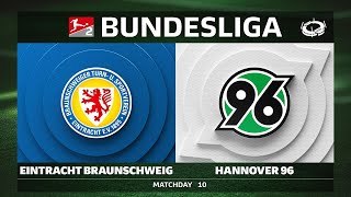 Eintracht Braunschweig vs. Hannover 96 | Matchday 10 — Bundesliga 2 2025/26