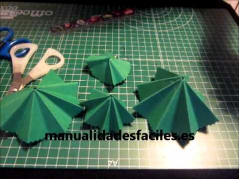 como hacer un arbol de navidad con papel youtube como hacer un arbol de navidad con papel youtube