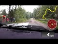 SS7 Lahti Historic Rally 2013 On Board Camera Audi Quattro with GPS data!
