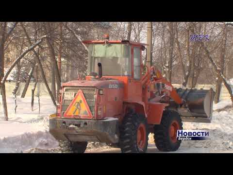 15 единиц уборочной техники вышли на улицы Бердска после снегопада
