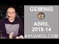 Video Horscopo Semanal GMINIS  del 1 al 7 Abril 2018 (Semana 2018-14) (Lectura del Tarot)