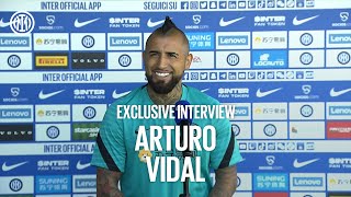 ARTURO VIDAL | Exclusive Inter TV Interview | #InterPreSeason #IMInter 🎙️⚫️🔵🇨🇱???? [SUB ENG]