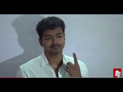 Tamil celebrities casted their votes