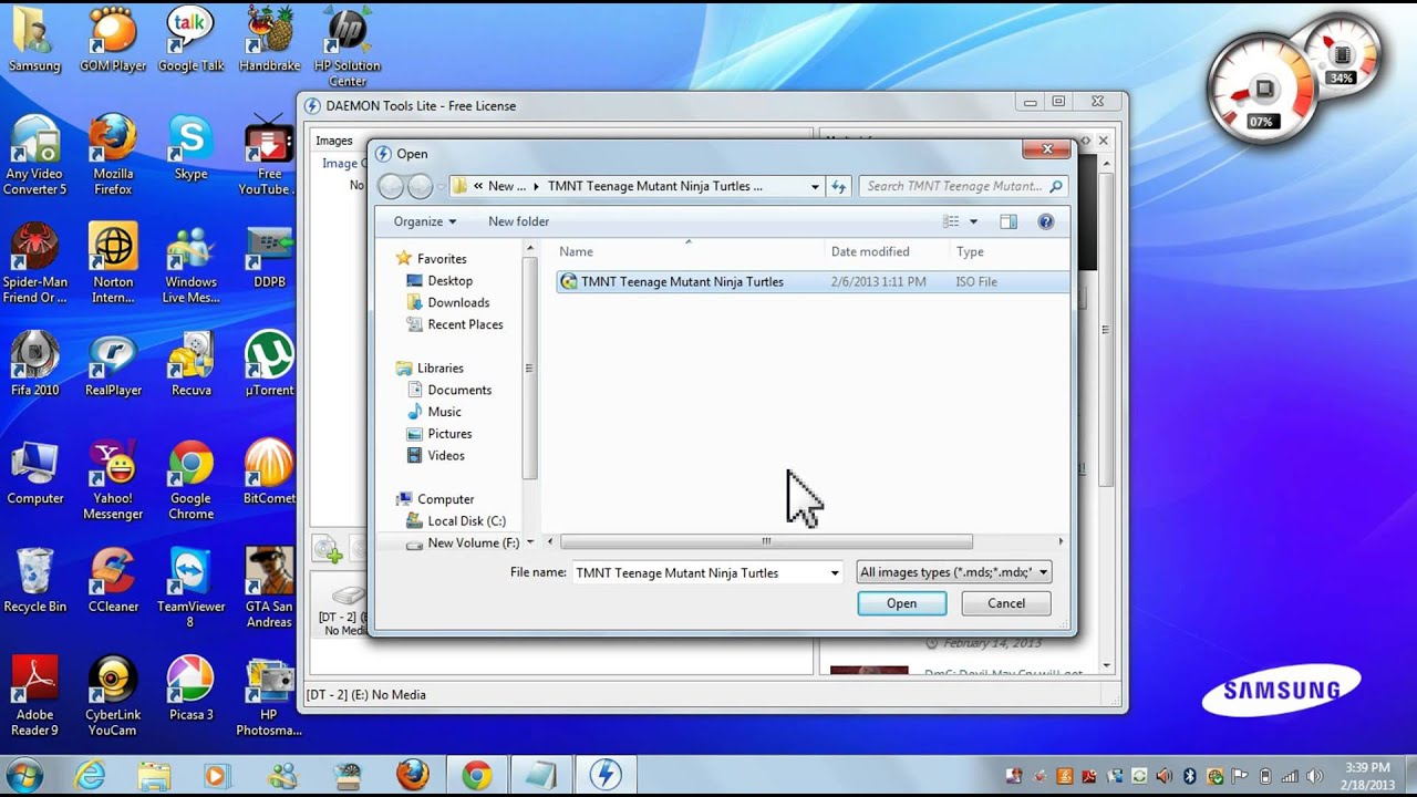 Mount .ISO Files using Daemon Tools Lite (Free) - YouTube