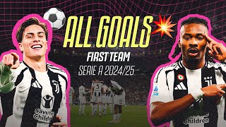 JUVENTUS Every GOAL from the 2024/25 SERIE A Season
