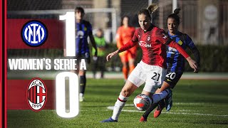 Rossonere narrowly defeated in the derby | Inter 1-0 AC Milan | Women's Serie A