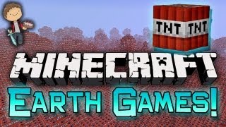 Minecraft: Earth Games w/Mitch, Jerome & Quentin! TNT KILL FEED!