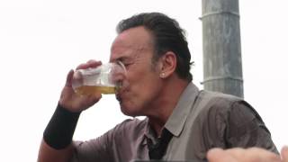 Bruce Springsteen Knocks Back A Pint in Limerick Ireland