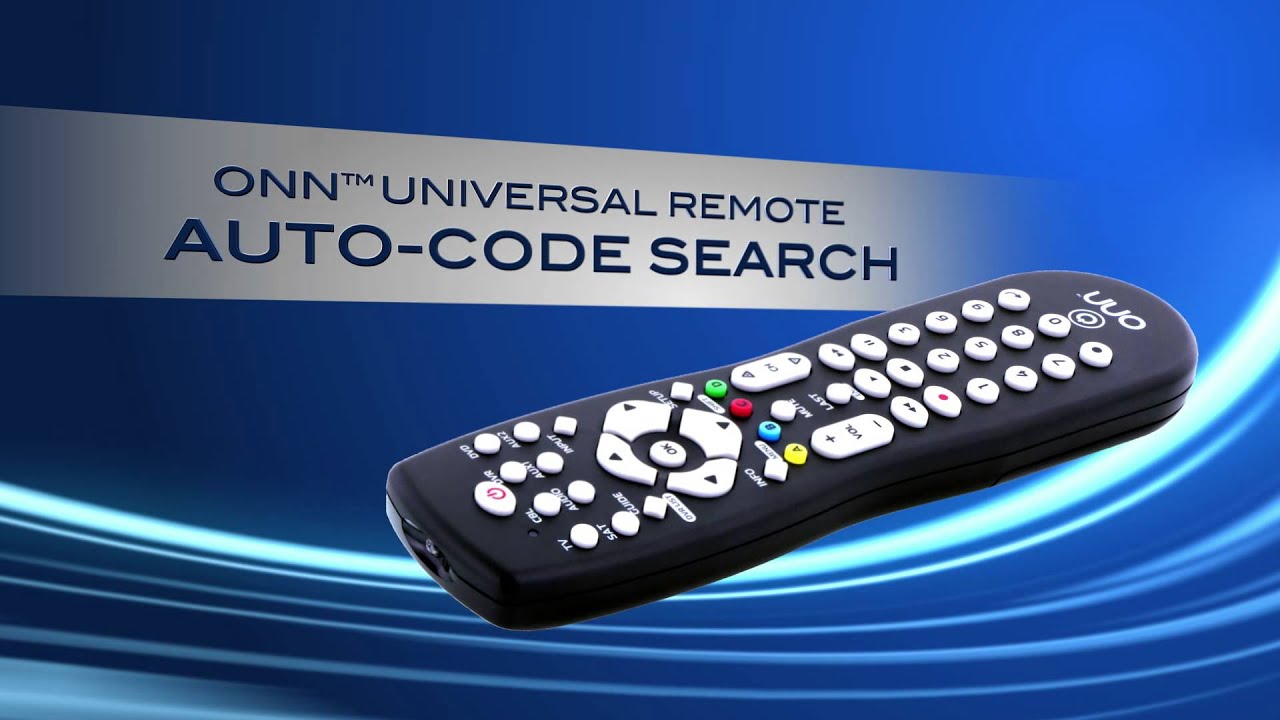Onn Universal Remote 8 device - Quick Start Guide - ONA13AV269 - YouTube