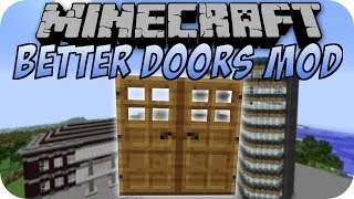 Minecraft BETTER DOORS MOD