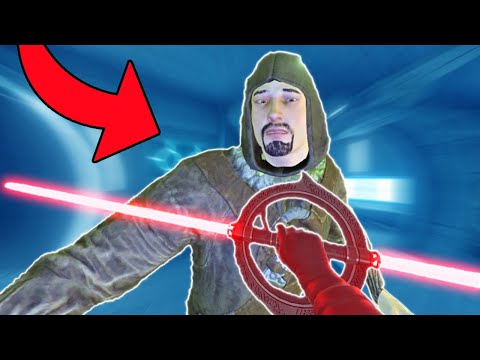 CRAZY NEW HELICOPTER LIGHTSABER!!! | Blade and Sorcery VR Mods