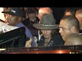 Johnny Depp Makes Rare Public Appearance for Aeros