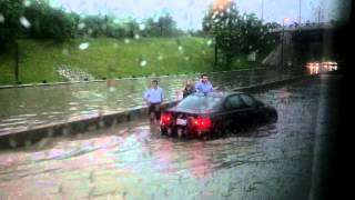 TORONTO DVP FLOODING - [Monday, July 8th 2013]