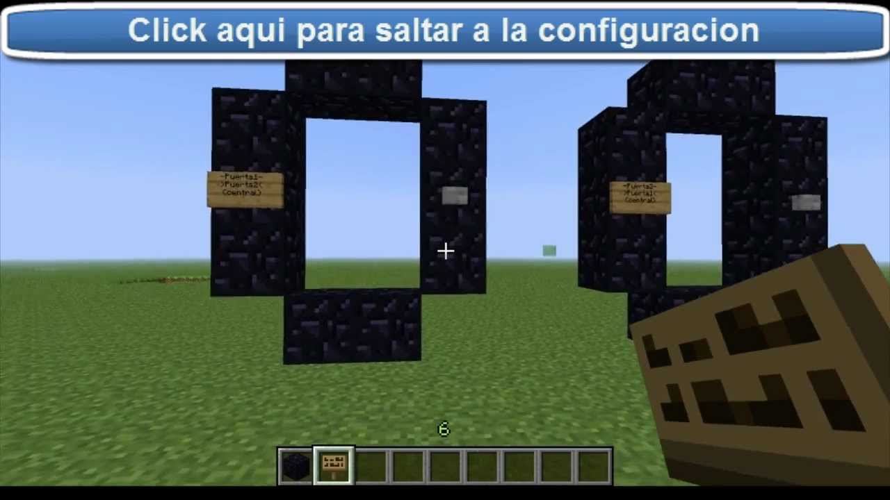 ... Instalar y Configurar: Stargate (Minecraft Bukkit Plugin) - YouTube