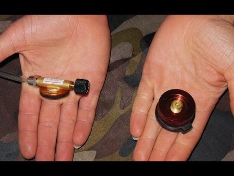 Как сделать переходник для заправки баллонов 98