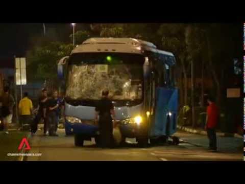 Singapore foreign worker riot triggered by bus accident - Worldnews.