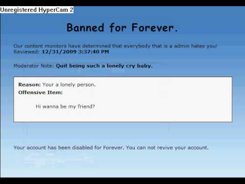 Roblox New Account Got Ban Forever