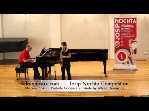 Josip Nochta Competition Nozomi Sakai Prelude Cadence et Finale by Alfred Desenclos