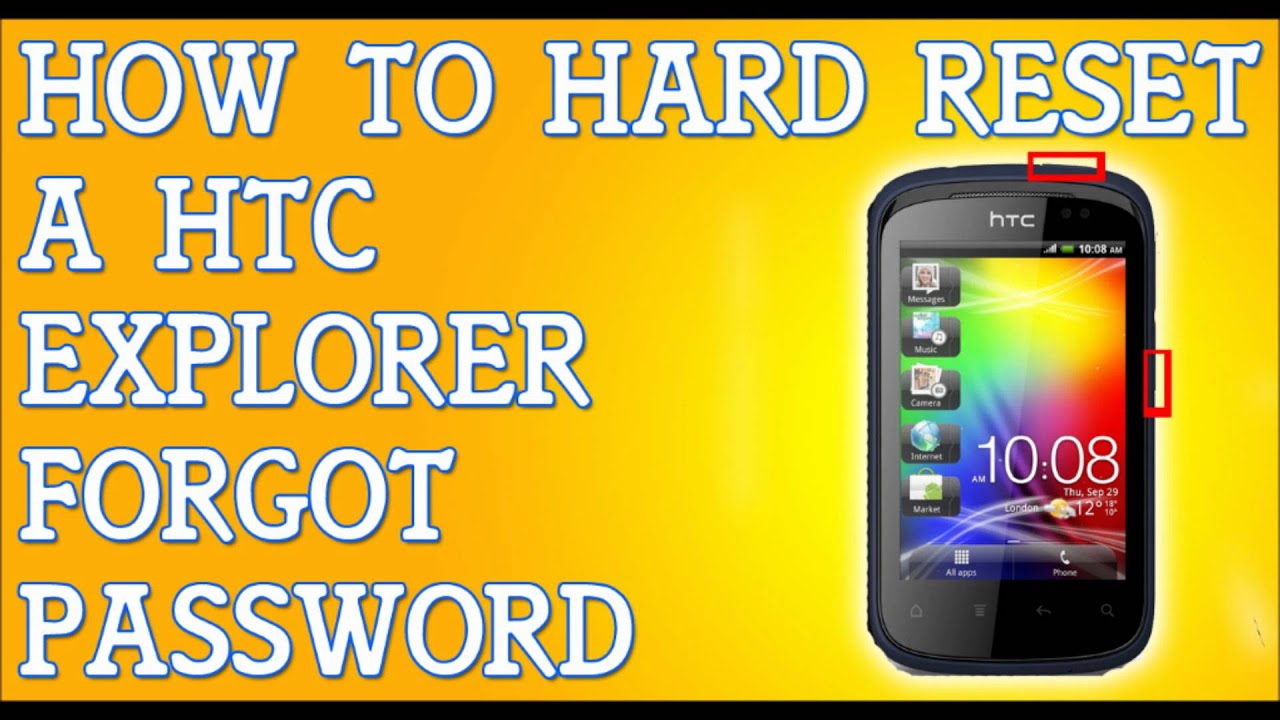 Как вернуть к заводским установкам htc wildfire s