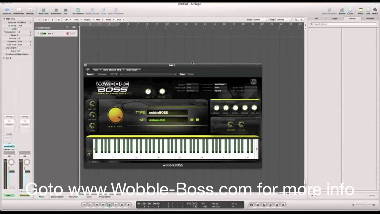 WobbleBoss VST - Logic Pro & Garageband - YouTube